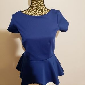 Peplum shirt